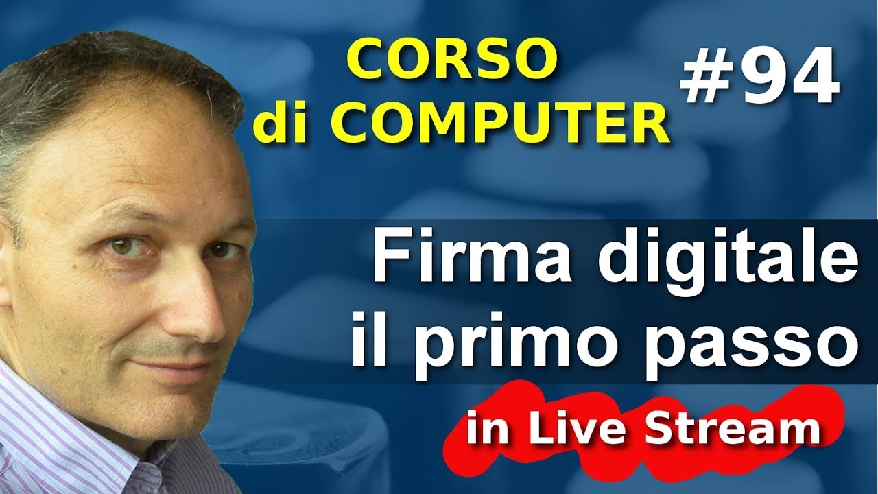 # 94 Digitalizzare la propria firma | Daniele Castelletti | Associazione Culturale Maggiolina