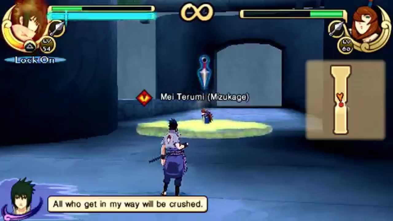 Sasuke Uchiha vs Mizukage Mei Terumi / Naruto Shippuden Ultimate Ninja Impact