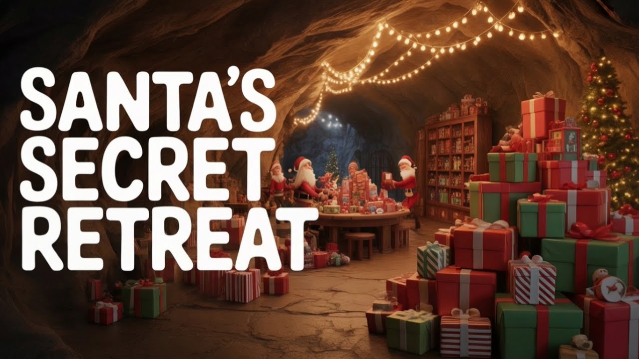 We Went Deep Underground to Meet Santa in a Secret Mine