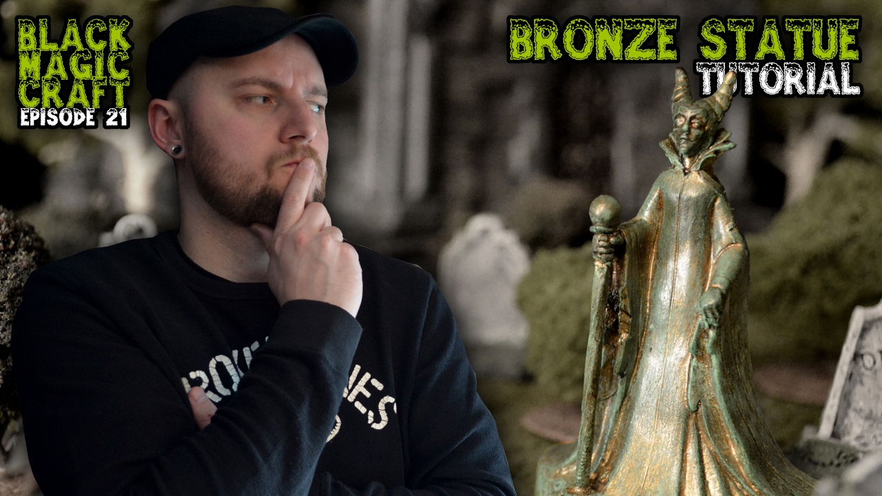 Bronze Statue For D&D Tutorial (Black Magic Craft Episode 021)