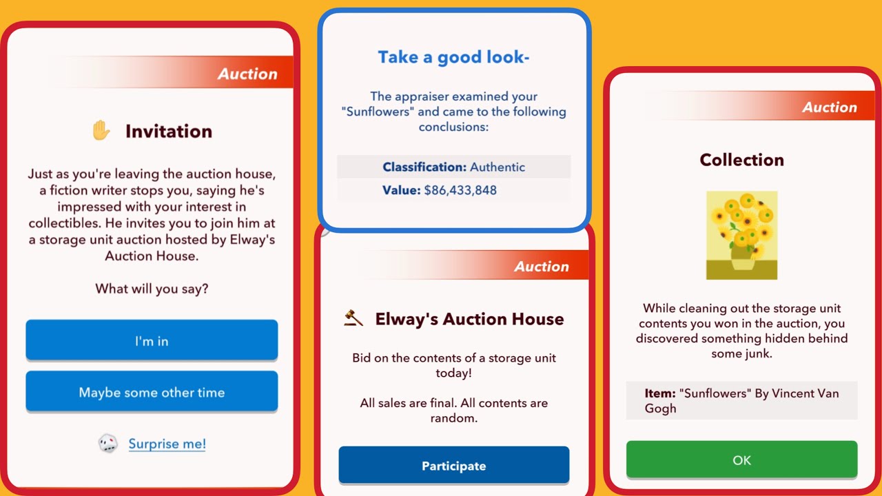 TUTORIAL ON HOW TO PARTICIPATE IN A STORAGE UNIT AUCTION | Black market expansion | Bitlife