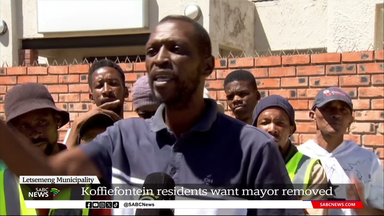 Koffiefontein residents want mayor removed