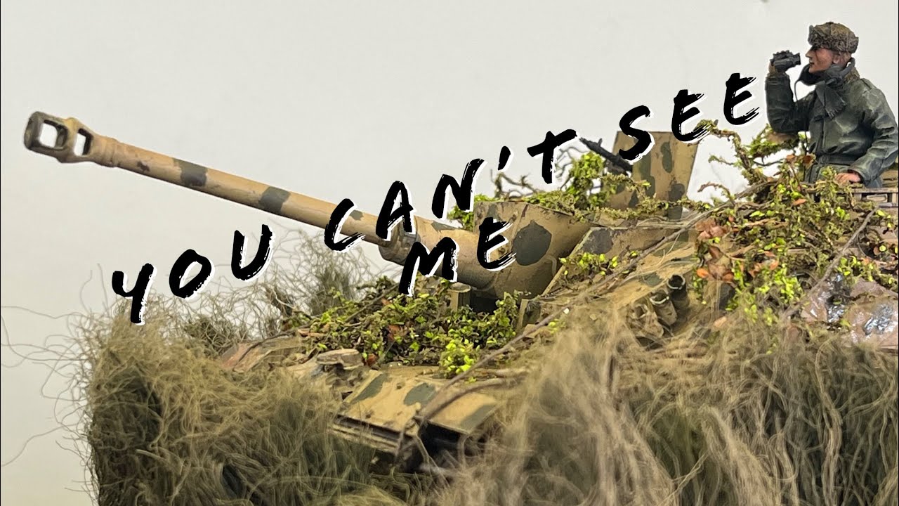 1/35 Stug.iii Diorama | You Can’t See Me | Diamond In The Rough | Tall Grass