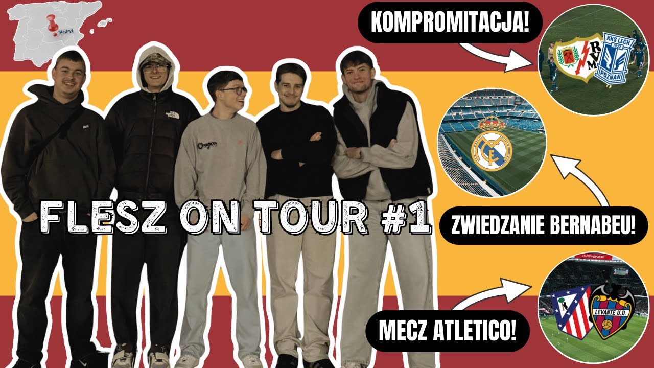 Piłkarska podr&oacute;ż do Madrytu! | Flesz on tour #1 | Flesz Sport