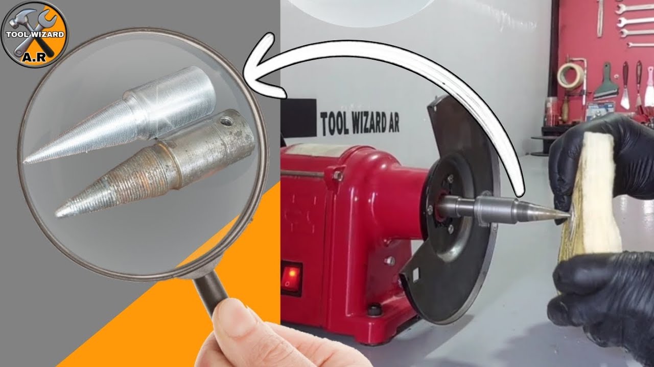 Making a Tapered Buffing Spindle from Scratch | Tool Wizard AR