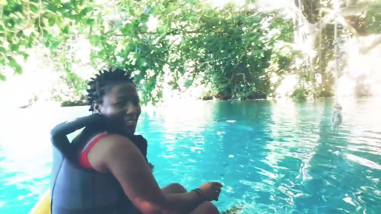 part 1 a day at Blue Lagoon Portland Jamaica.
