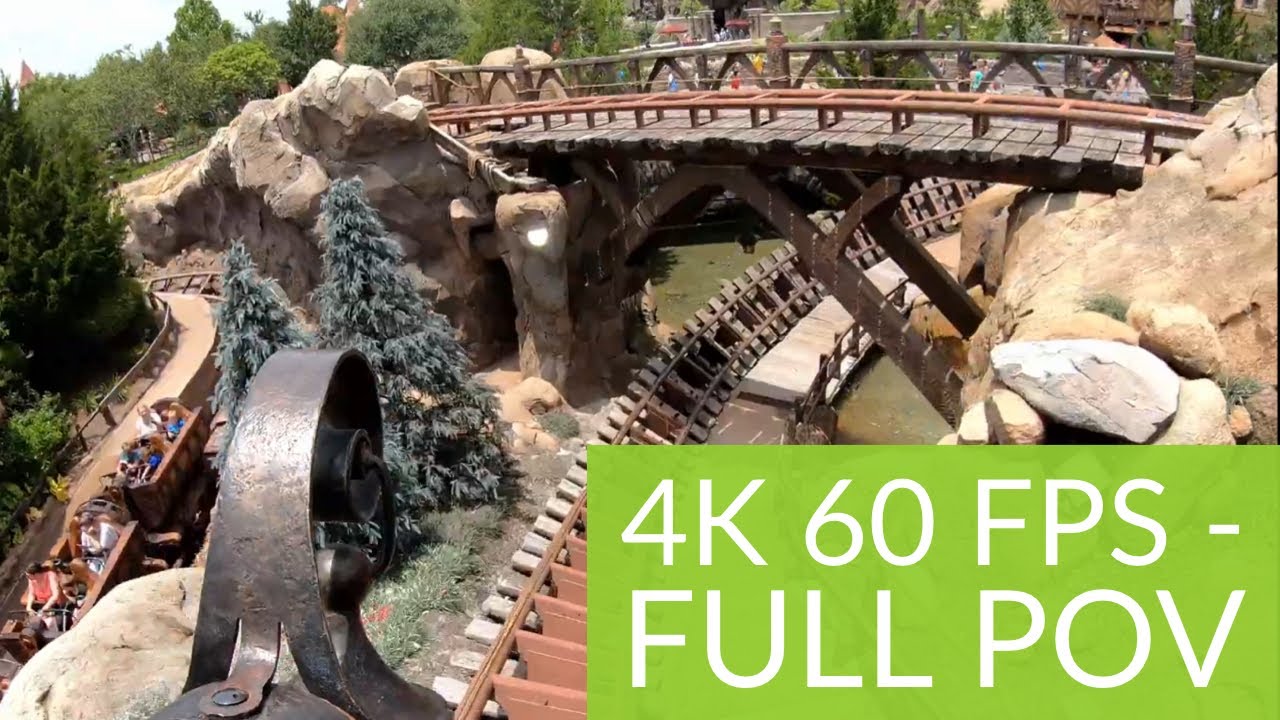 Seven Dwarfs Mine Train FULL POV Magic Kingdom Walt Disney World 4K 60FPS