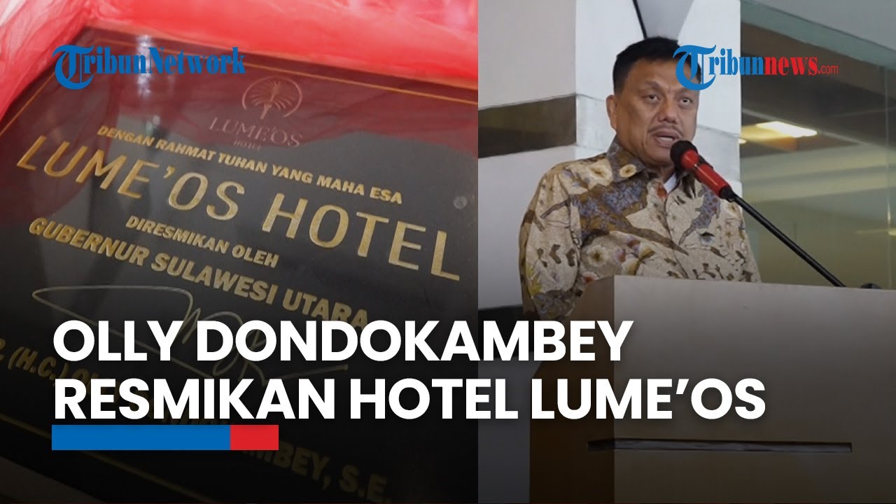 Hotel Lume'os di Jakarta Diresmikan Gubernur Sulawesi Utara Olly Dondokambey