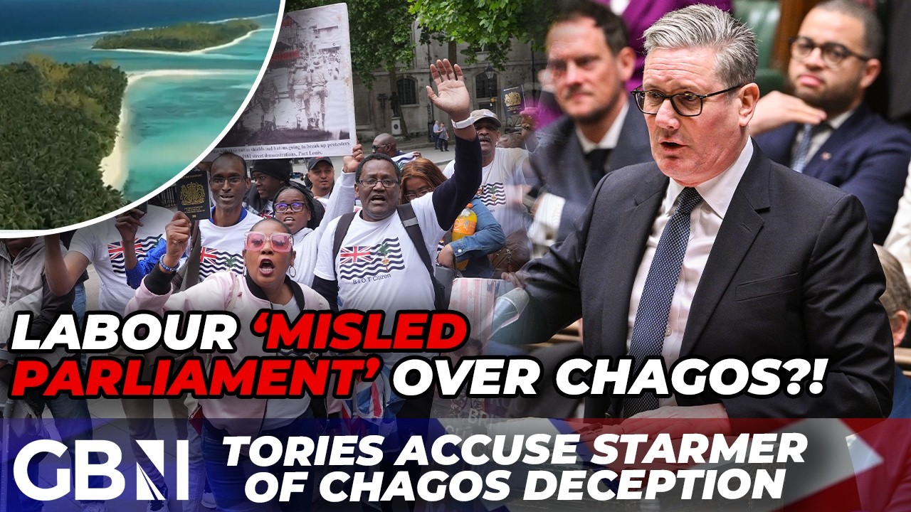 Keir Starmer accused of 'MISLEADING' Parliament over Chagos Islands deal as Trump condemns plan