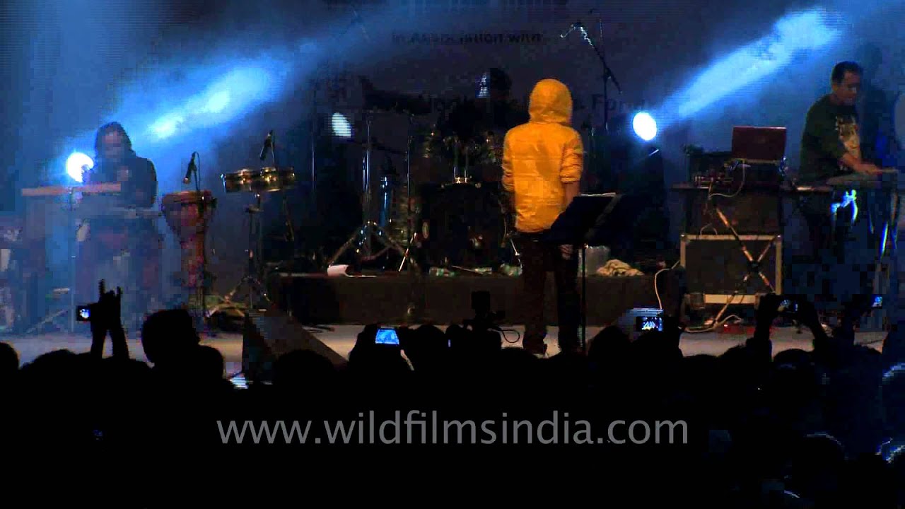 Bollywood and Assamese singer Zubeen Garg at North East Fest
