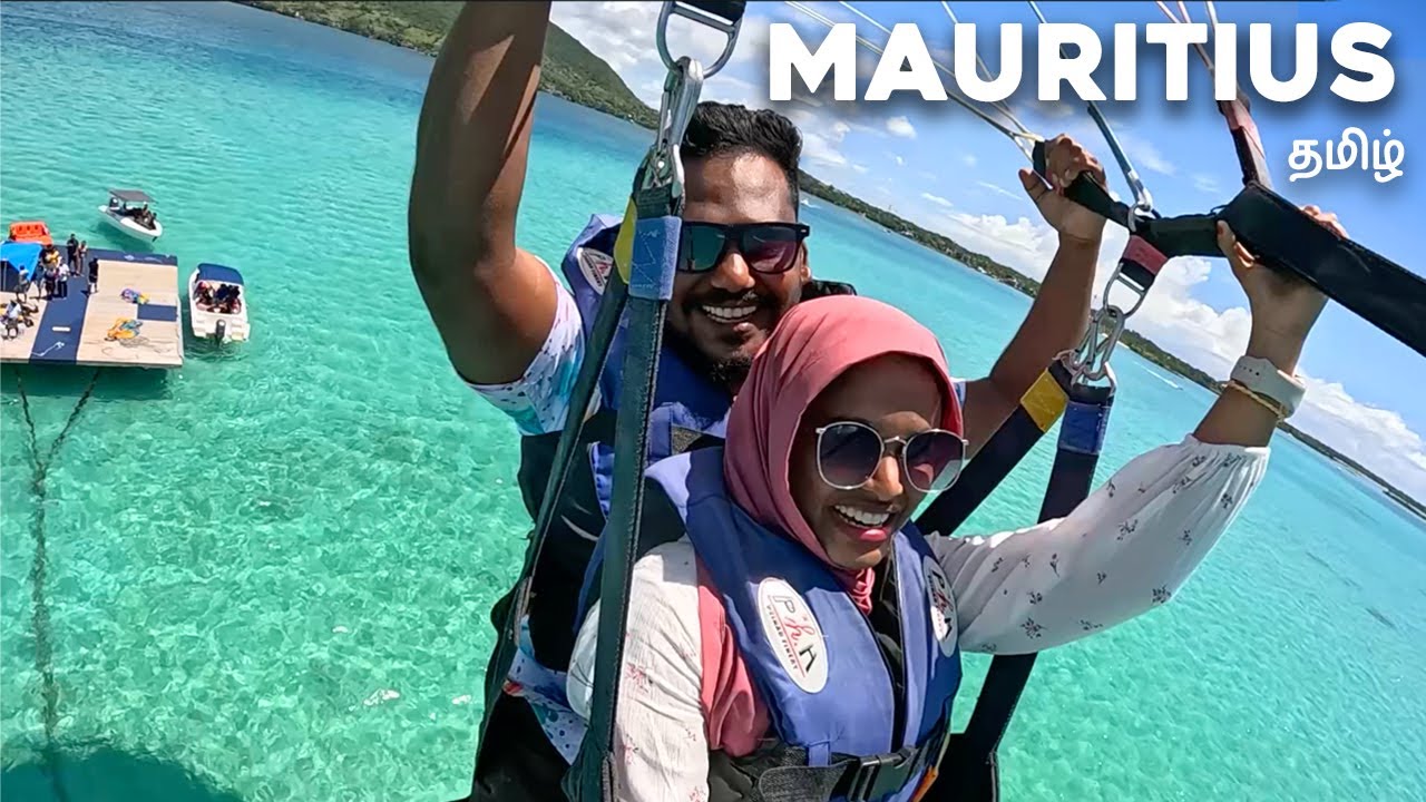 EP3 Parasailing and Catamaran Cruise in Mauritius Tamil