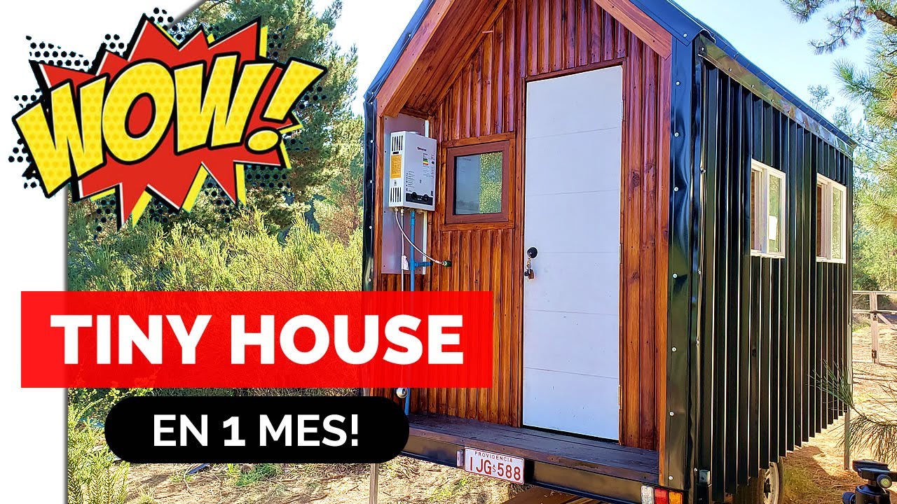 Cómo CONSTRUIR una TINY HOUSE! 🚗🏠 (en menos de 1 mes) ✔️ Tutorial Completo para una Casa Rodante