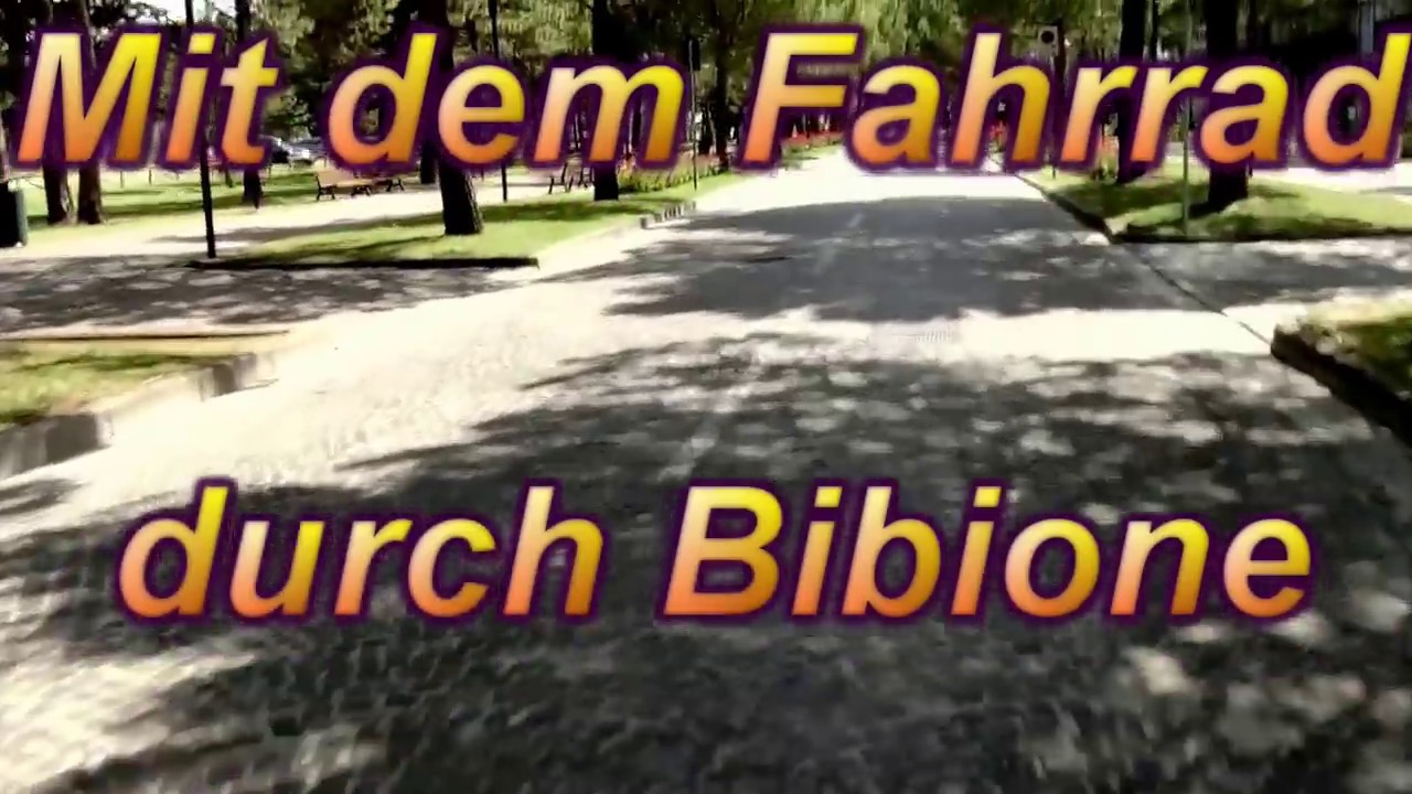 Mit dem Fahrrad durch Bibione 2017
