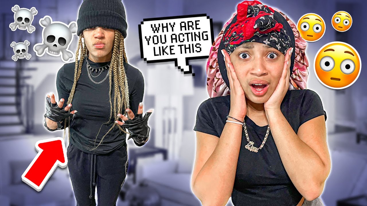 ACTING EMO PRANK ON DEZY😳!!