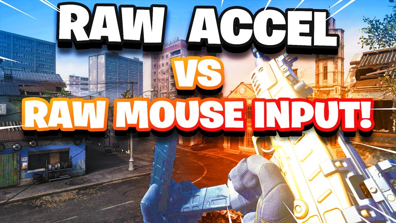 Mouse accel vs raw Mouse input