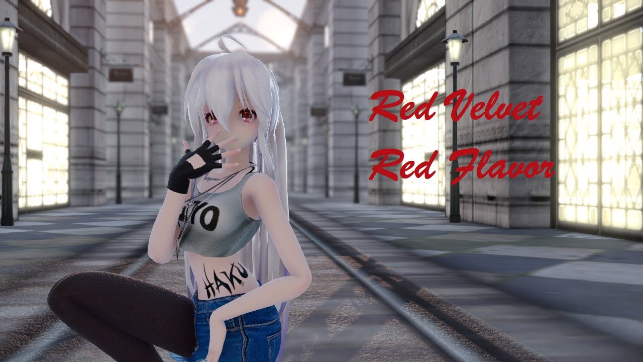[MMD] Red Velvet - Red Flavor (Haku)