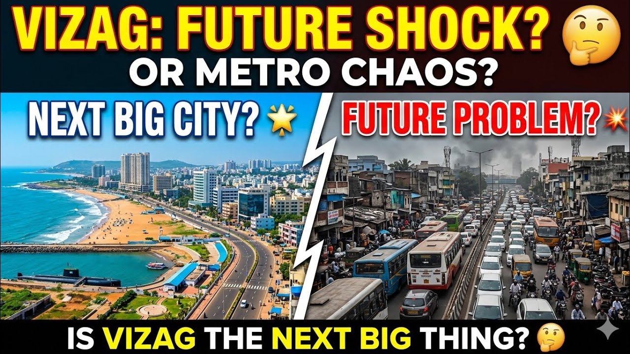 Vizag Future-Boom City or Disaster? #vizag #visakhapatnam 