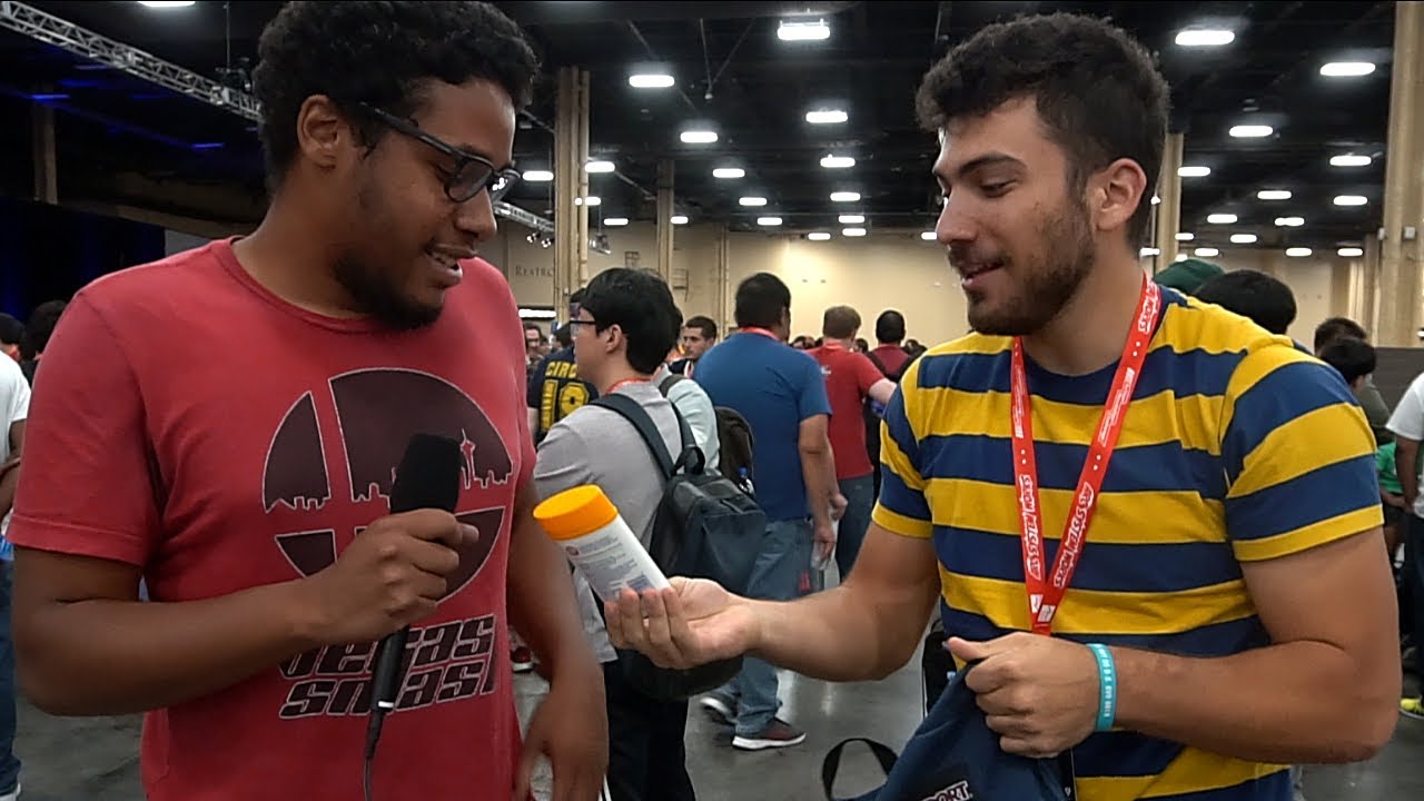 Giving Out Deodorant to Smash Players