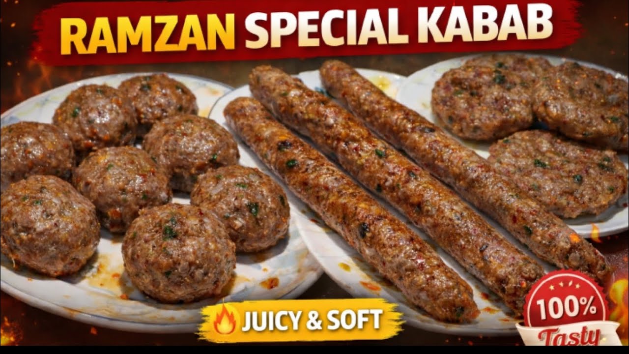 Ramzan  K lya Best  Reshmi Kabab & Kofta Recipe/Restaurant Style Seekh kabab