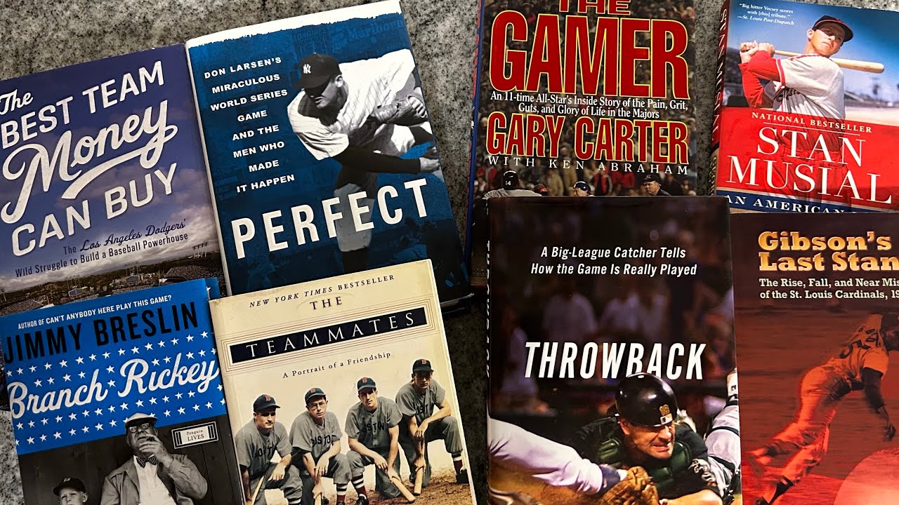 Baseball Books! Recommendations: Follow up from last video