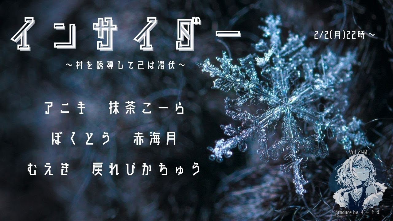 【Discordゲーム】2026.2.2　えらい玉　インサイダーゲーム　お題を知ってる奴は誰だ？