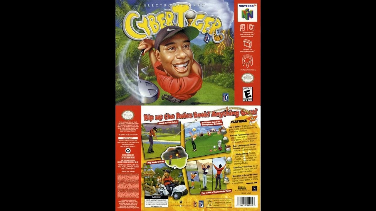 CyberTiger (Nintendo 64) - Game Play