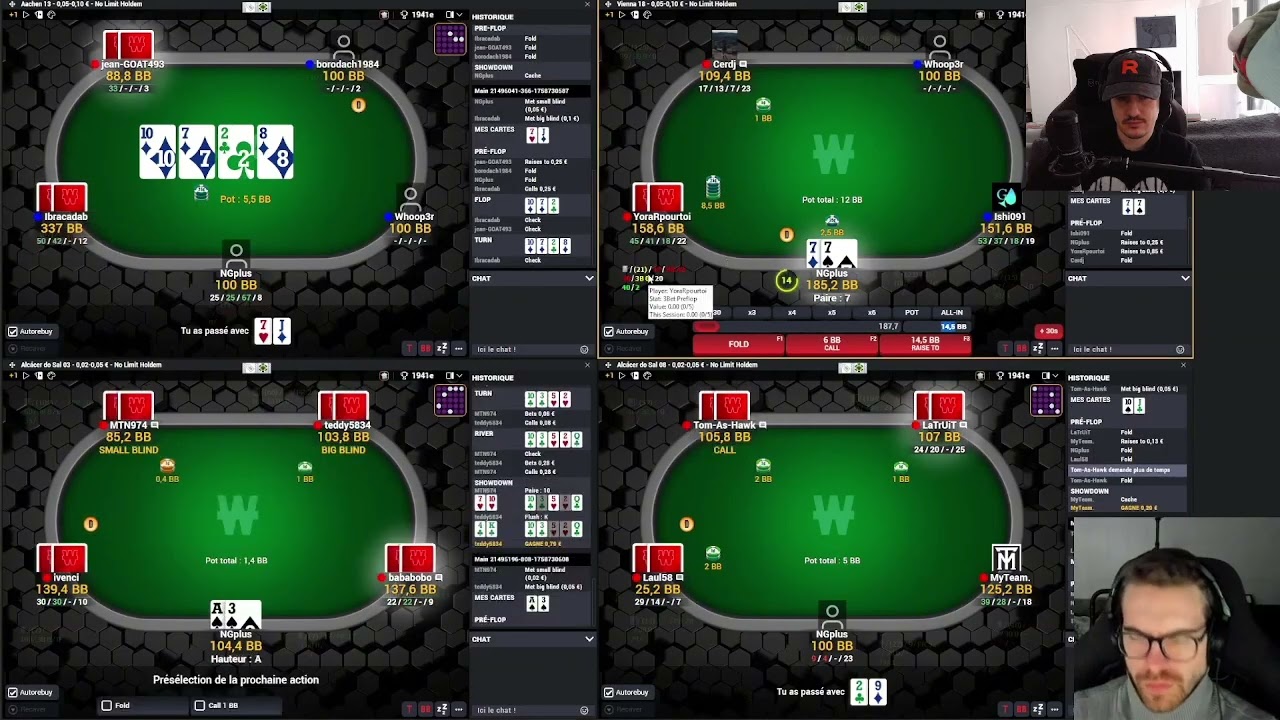 [ROAD TO NL50] - Episode 4 Review cash game NL10!