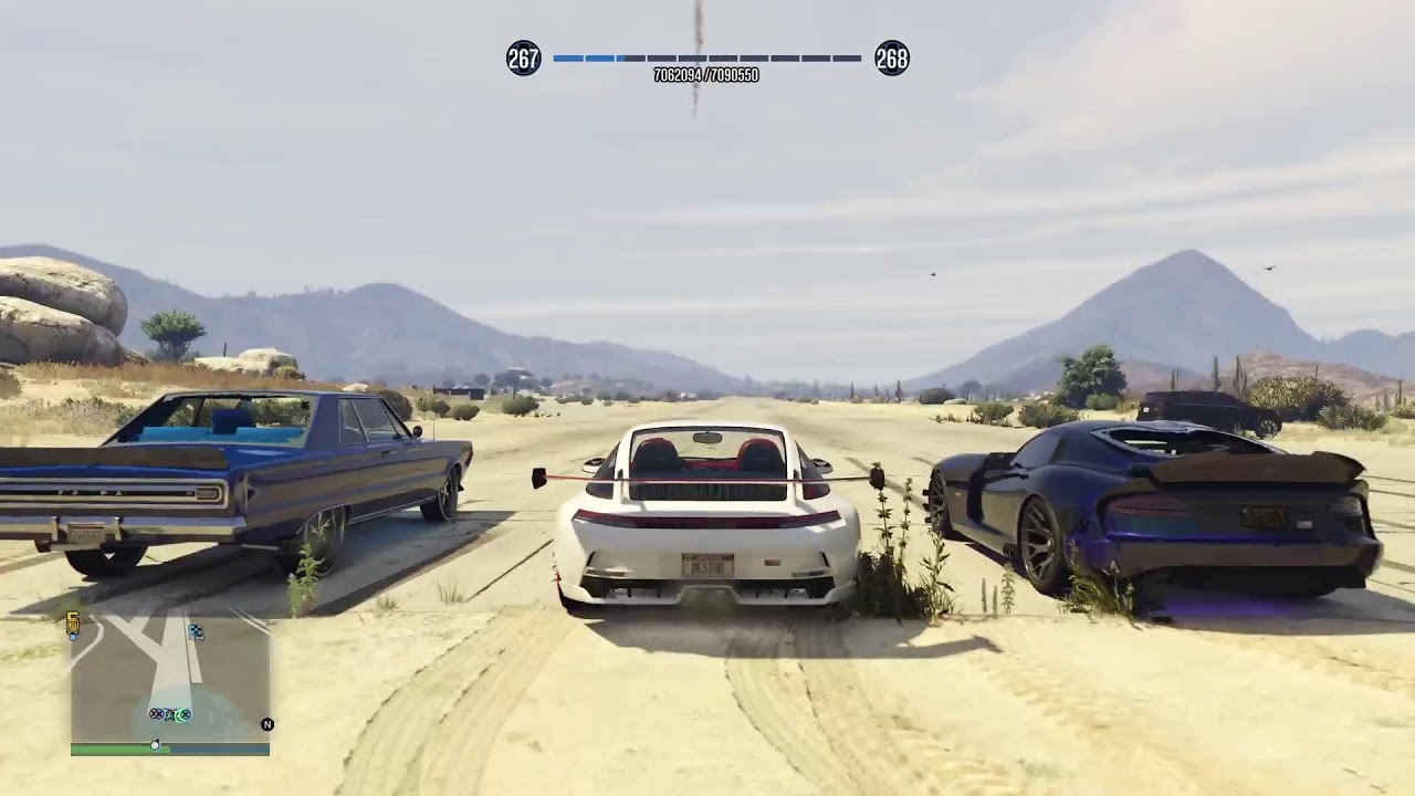On GTA5 Car meet