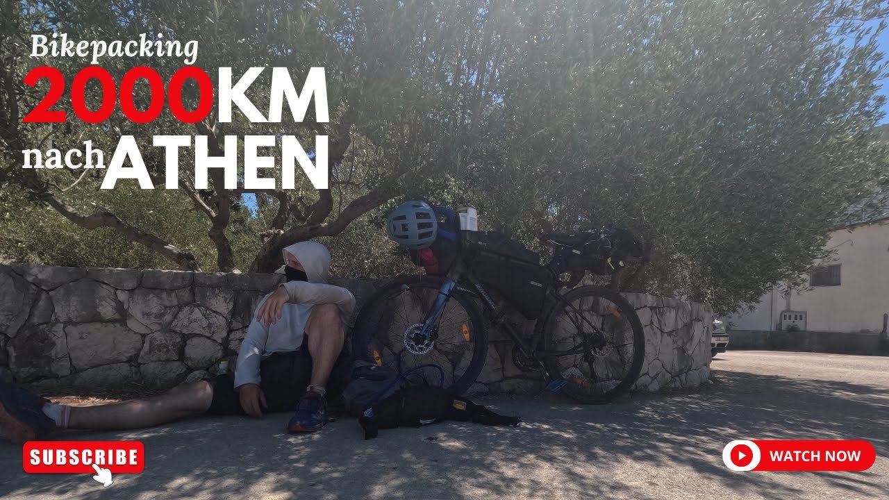 2000km mit dem Fahrrad nach Athen Nr3. Der Hitzehammer