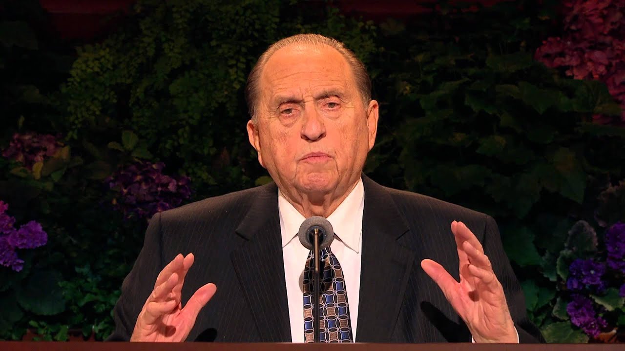 Ver a los demás como lo que pueden llegar a ser. -Presidente Thomas S. Monson