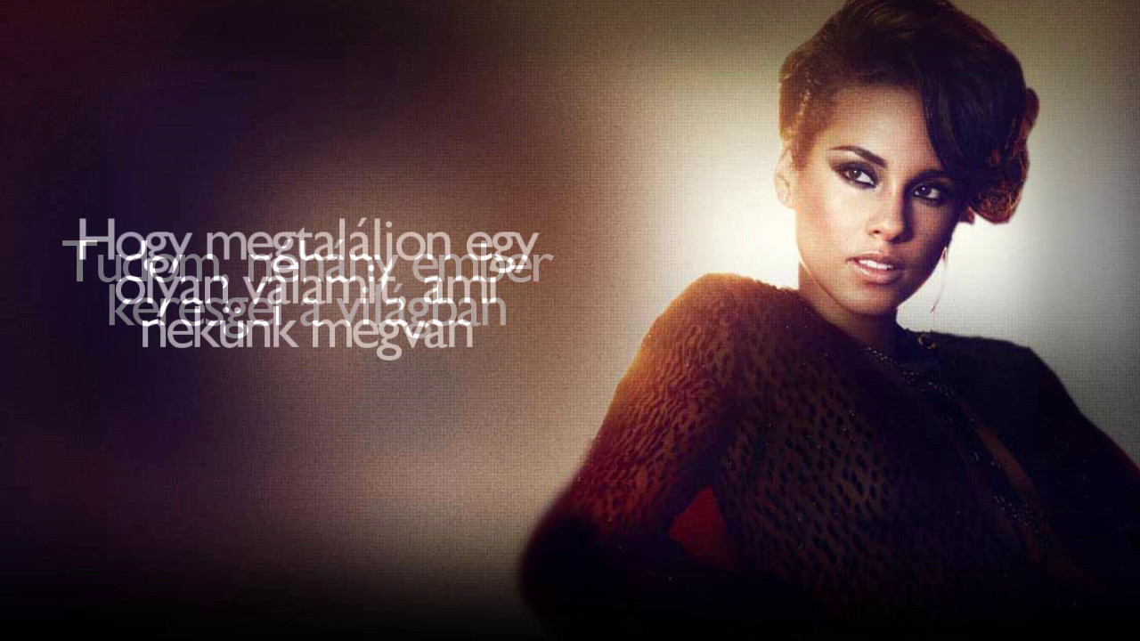 Alicia Keys - No one (magyar felirattal)