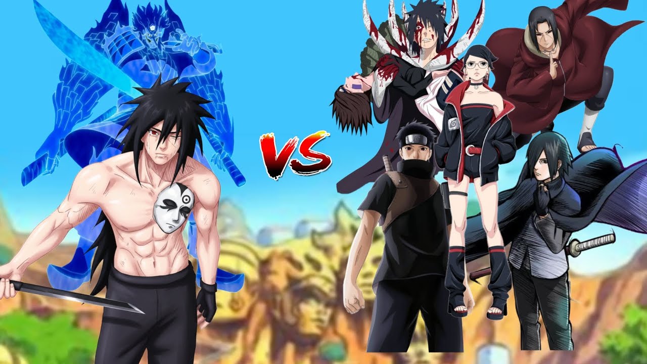Madara Uchiha vs Uchiha clan 