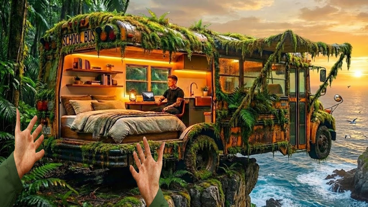 From Rusted Scrap in the Jungle to a Million-Dollar Home (ASMR)!