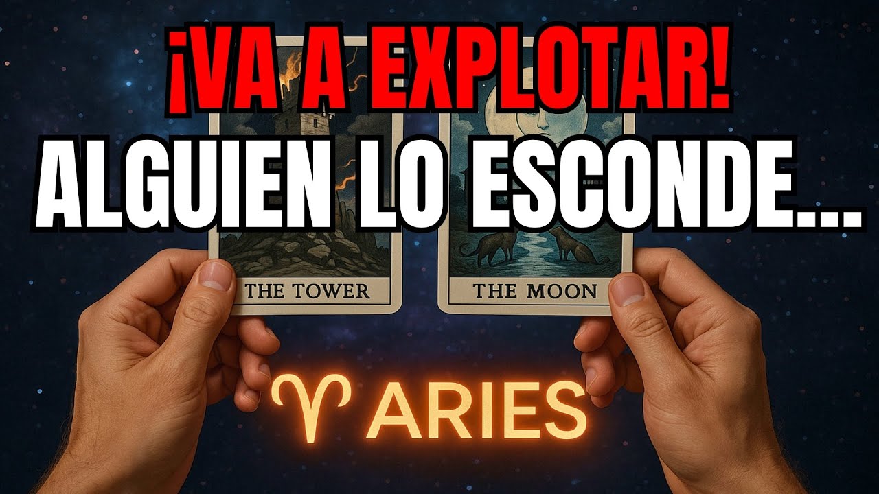 ARIES♈VÁLGAME DIOS🚨LO QUE NADIE VE ESTÁ A PUNTO DE EXPLOTAR 🤯ALGUIEN CALLA Y LA VERDAD TE QUEMA VIVO
