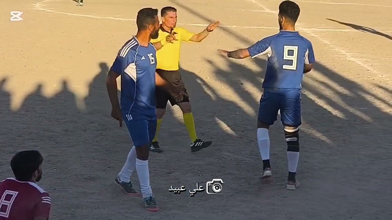 النهائي في ملعب العجاربية الرياضي بـطولة منتدى الحصي فوز فريق النعيمية بركلات الترجيح فريق الشروق