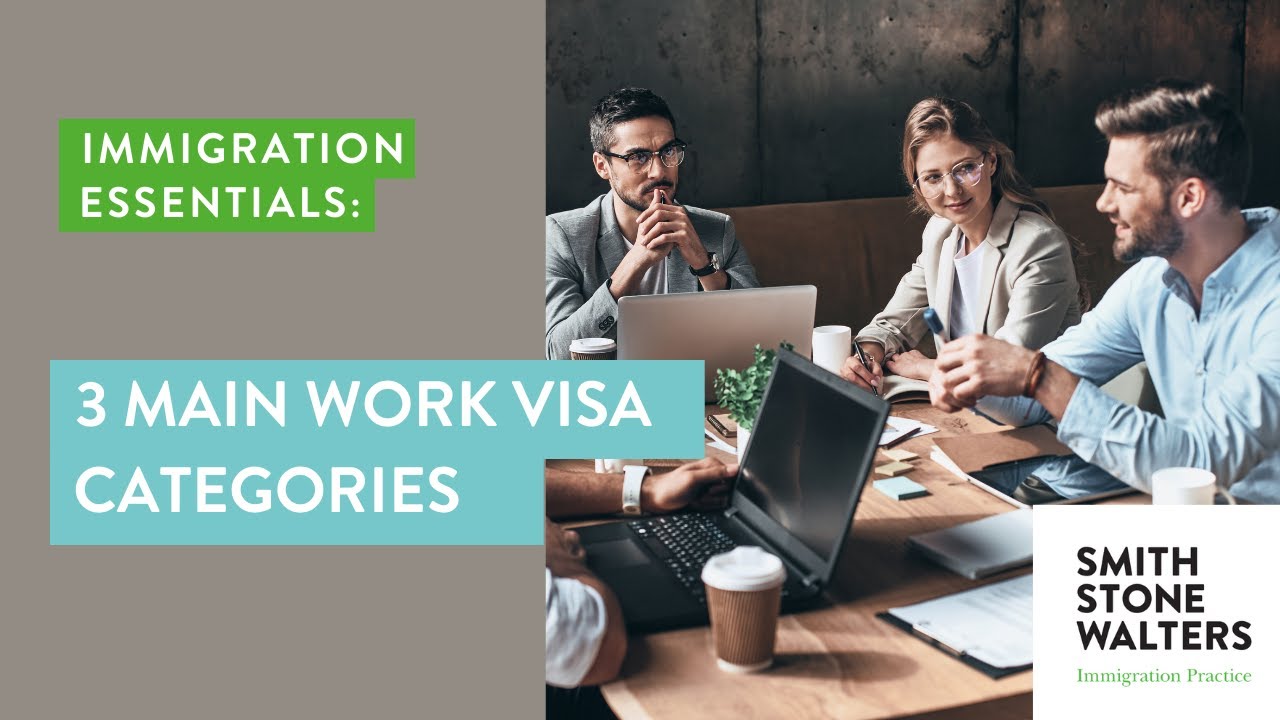 3 main UK work visa categories explained