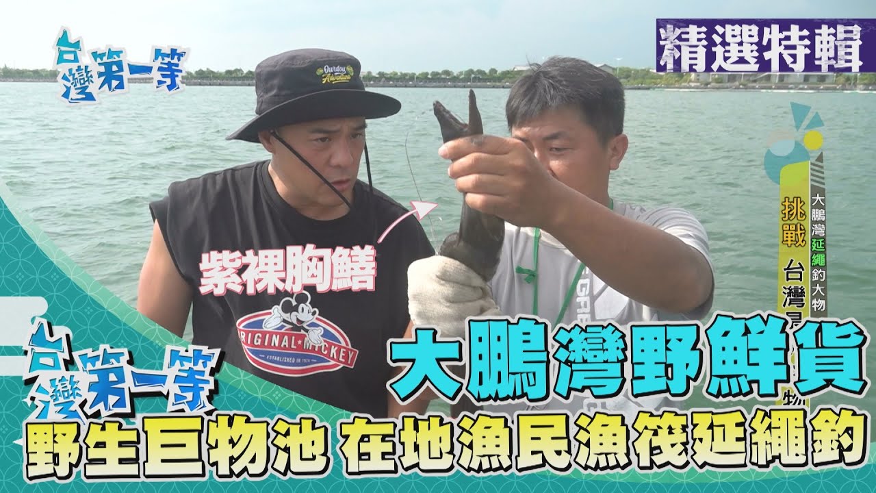 台灣第一等【大鵬灣釣奇魚 生態爆發專出野鮮貨（挖牡蠣／三棘魨／金目鱸／紫裸胸鱔）】 _精選特輯