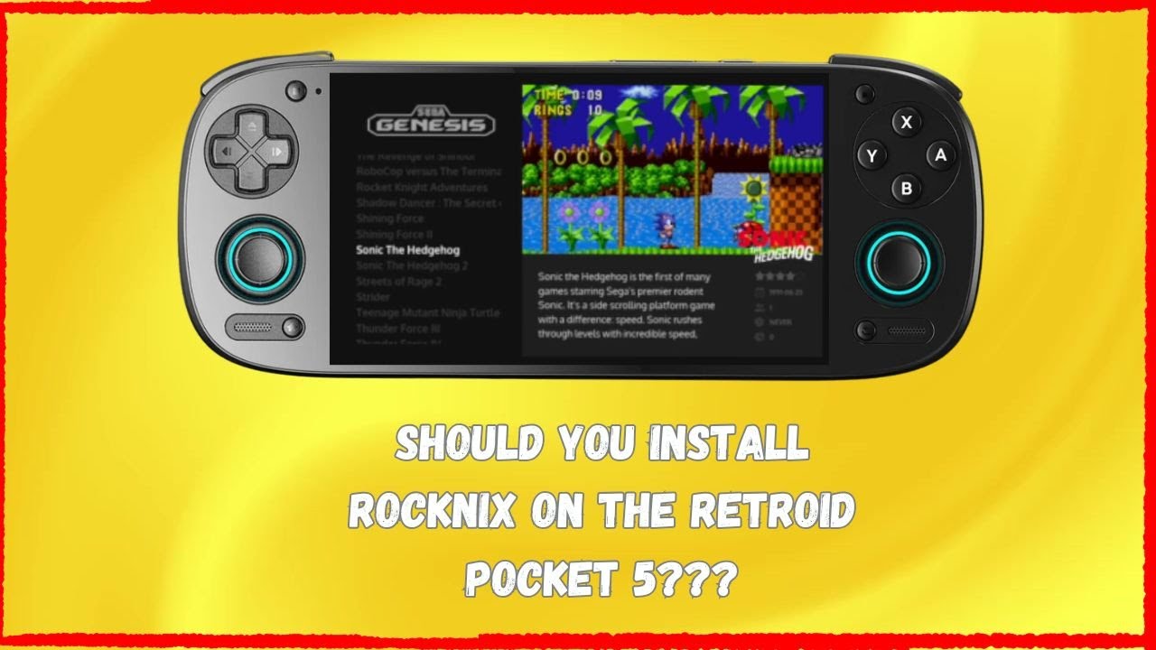 RockNix on Retroid Pocket 5: A Guide to Benefits and Drawbacks.
