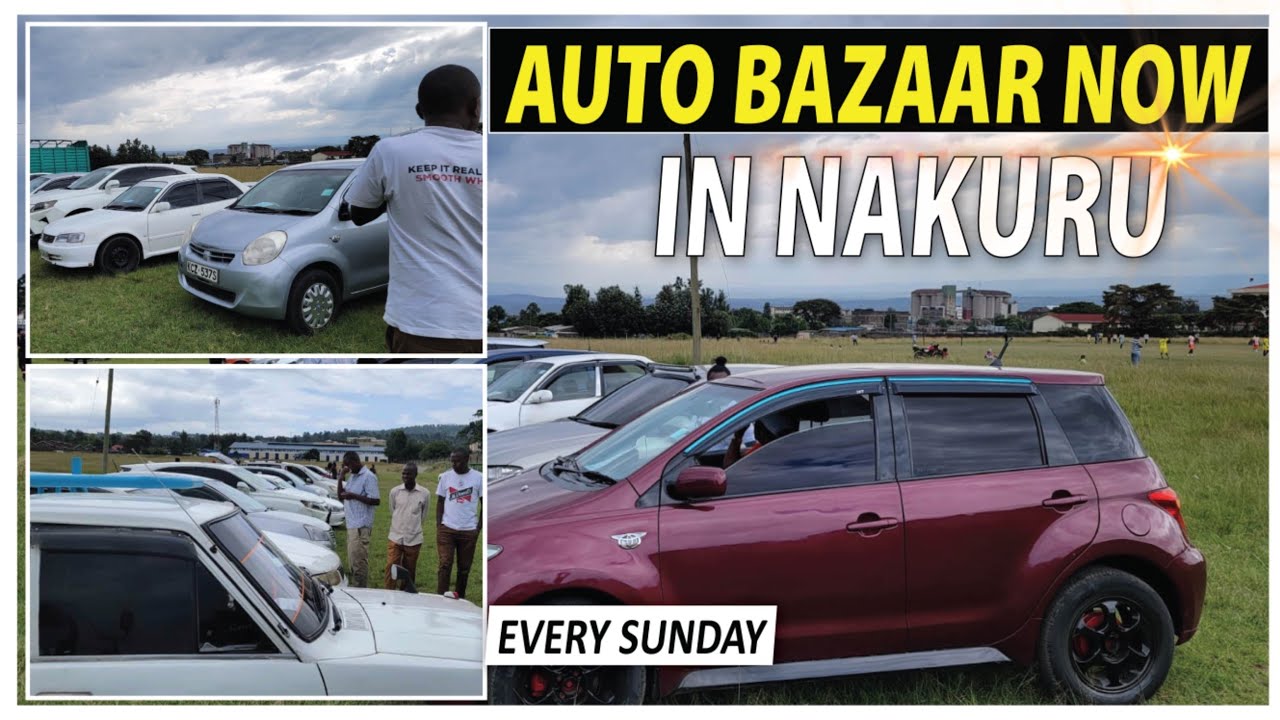 See How the First Ever Auto Bazaar in Nakuru Went Down | Buy Cars from as Low as 300k 😎🫣