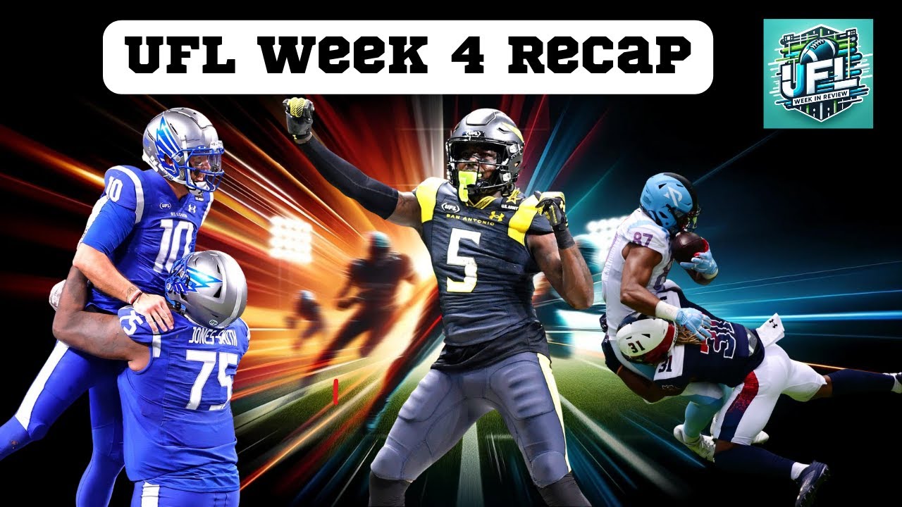 UFL Week 4 Recap: Top Fantasy Scores, DFS Insights, and Awards - EP.19