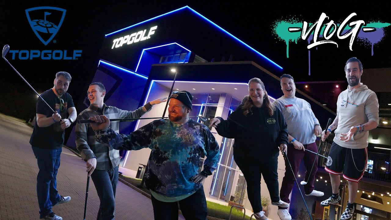 TOPGOLF Oberhausen - Wir testen den Amerikanischen Trend Sport - VLOG