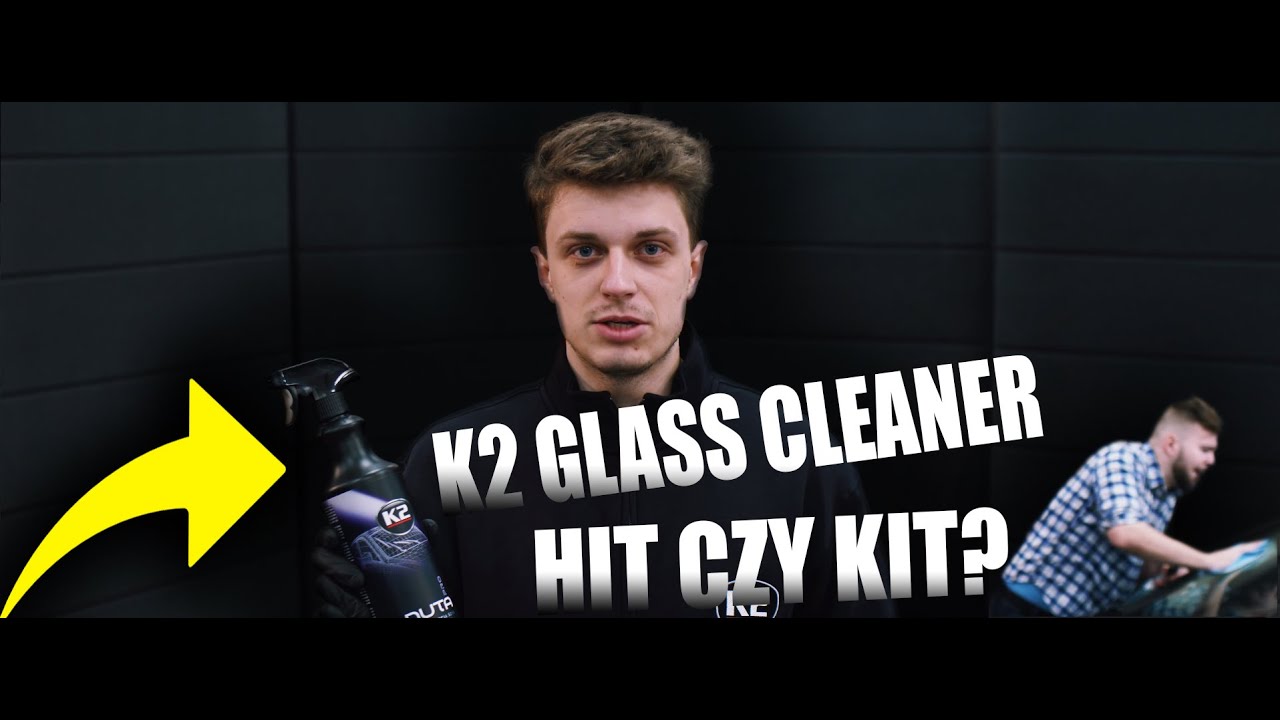Jak umyć szybę BEZ SMUG? 🃏 Glass Cleaner!!👑 K2 NUTA PRO 😱 #TEST