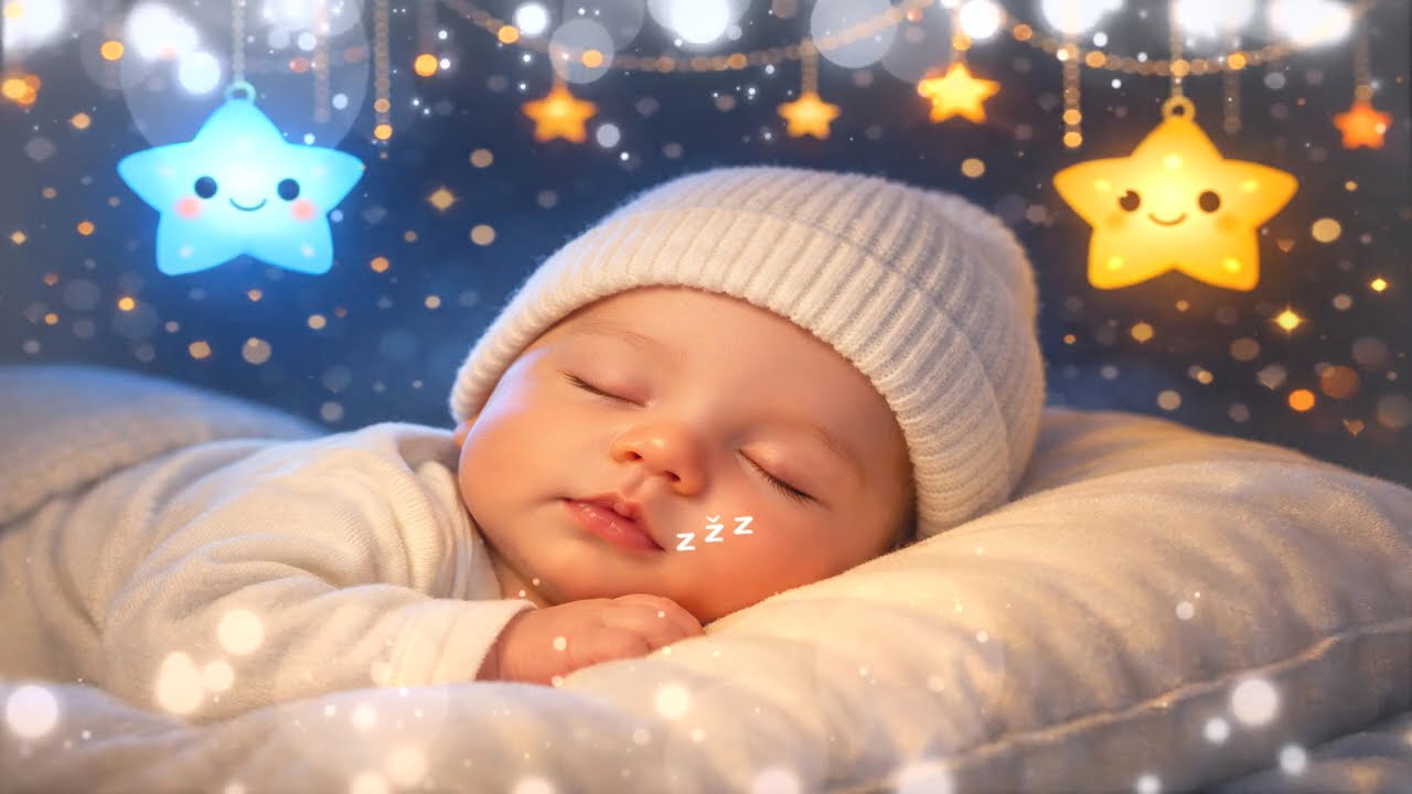 Instant Deep Sleep for Baby 🌙💤 Calm in 3 Minutes 🌙🎵 Mozart & Brahms Lullabies 🎵