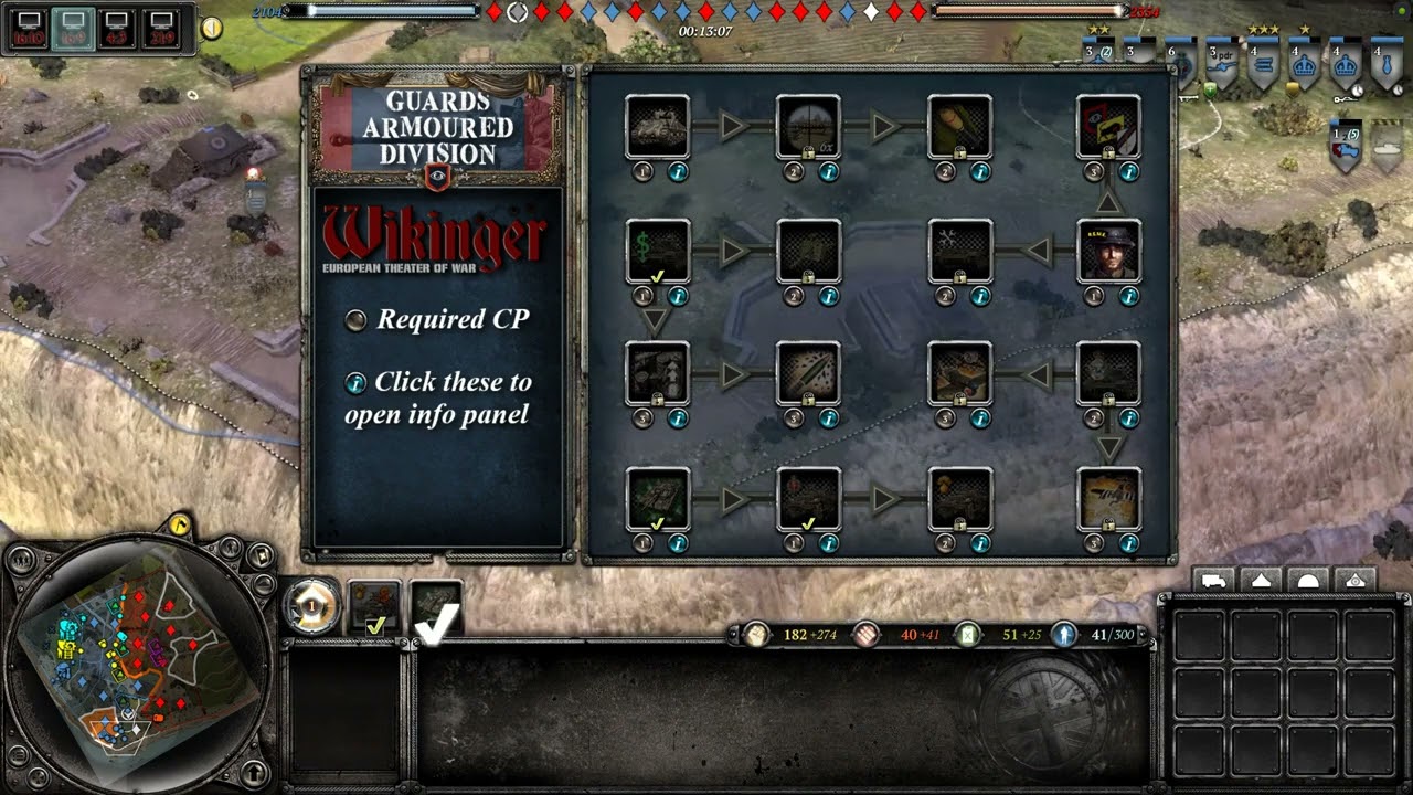 Coh 2 Wikinger Mod PvP #61 - 3v3 - Guards Armor vs Panzerjäger