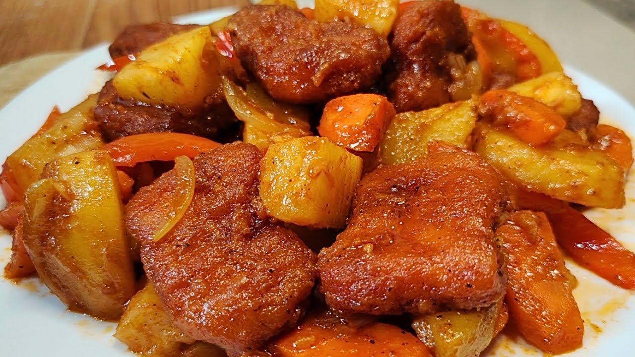 How to cook sweet and sour chicken nuggets || chicken breast nuggets recipes | Filipino food