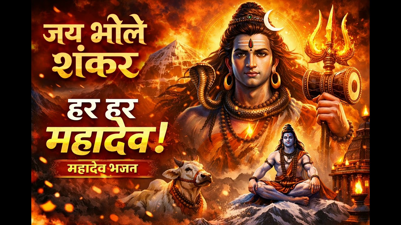 जय भोले शंकर 🔱 | Mahadev Bhajan 2026 | Har Har Mahadev Song | Shiv Bhakti Geet