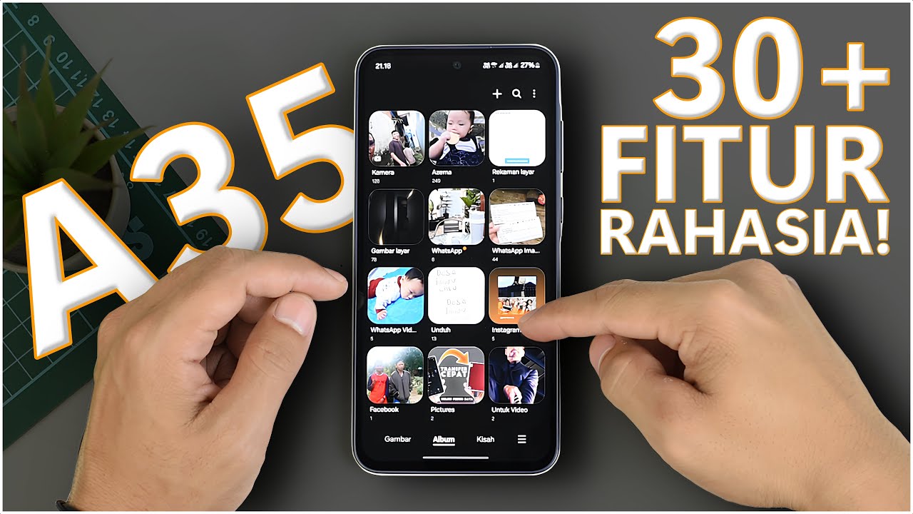 30+ FITUR TERSEMBUNYI SAMSUNG GALAXY A35 5G : Versi One UI 6.1 KHUSUS PENGGUNA BARU!