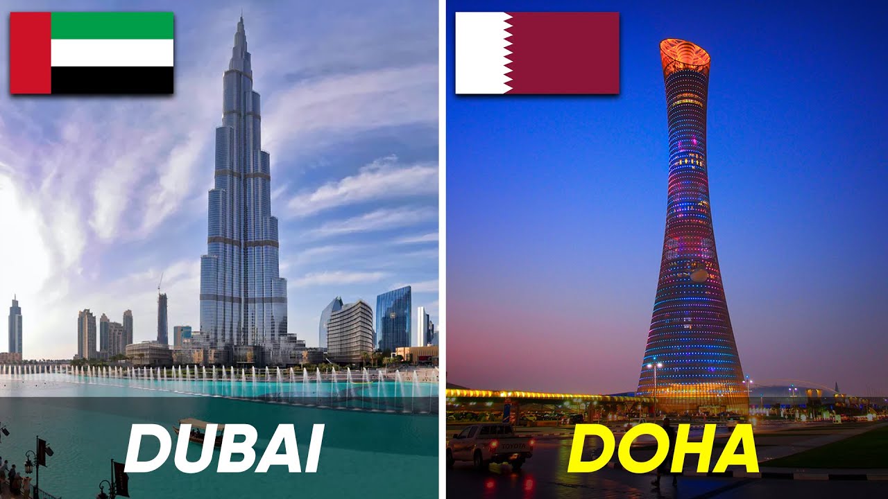 Dubai vs Doha City Comparison | United Arab Emirates vs Qatar | Compare The City