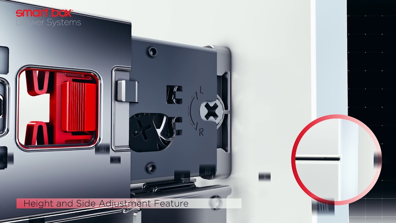 Ящик SMARTBOX с улучшенной системой плавного закрывания