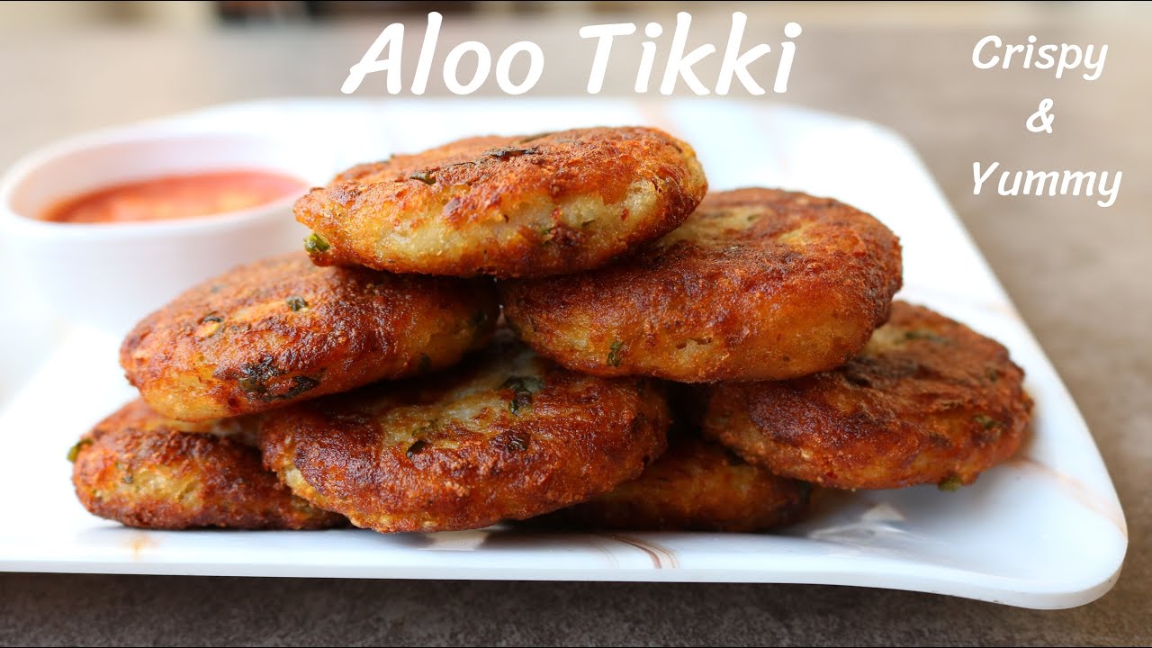 Aloo Tikki | No Deep Fry Aloo patties | Street Style potato Tikki - DV Recipes